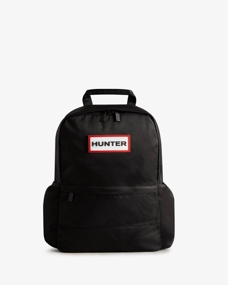 Hunter Nylon Rugzak Zwart