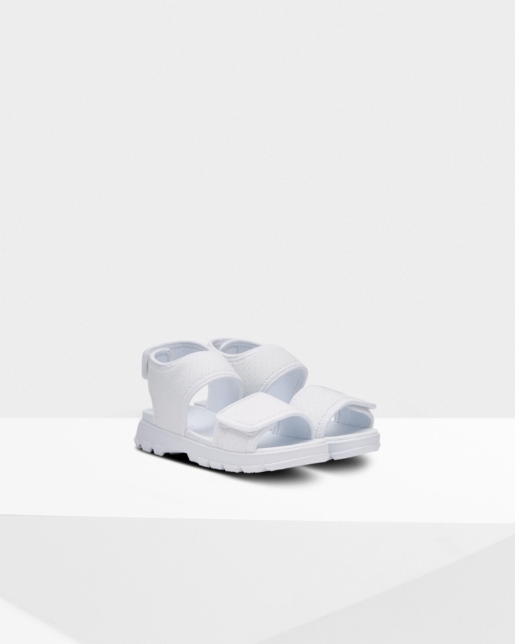 Hunter Big Kids (5-9 Jaar) Outdoor Wandelsandaal Wit