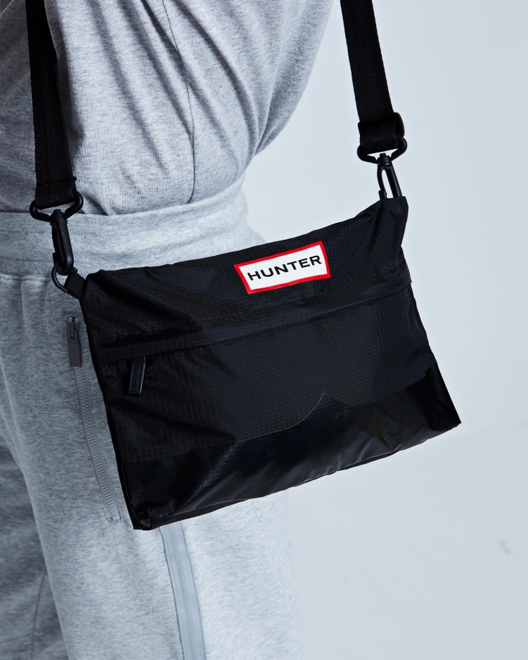 Hunter Ripstop Sacoche Zijtas Zwart
