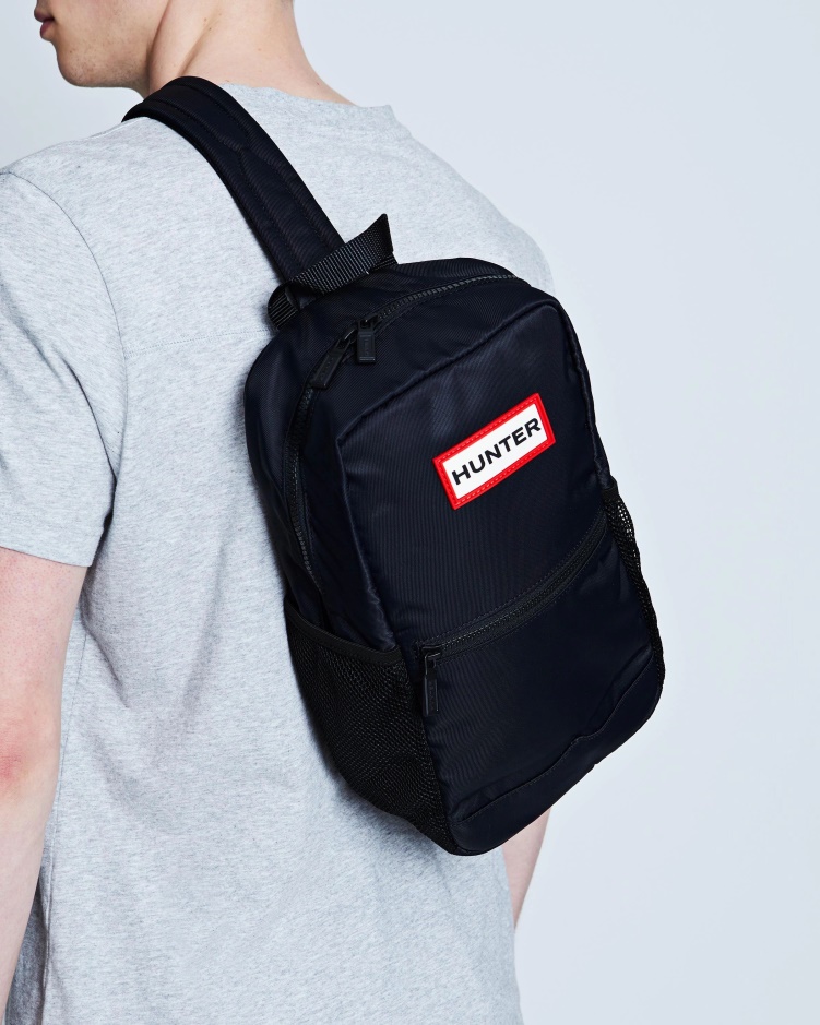 Hunter Nylon Schoudertas Zwart