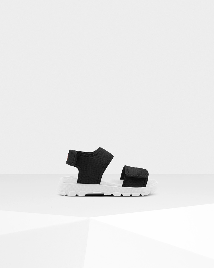 Hunter Big Kids (5-9 Jaar) Outdoor Wandelsandaal Zwart