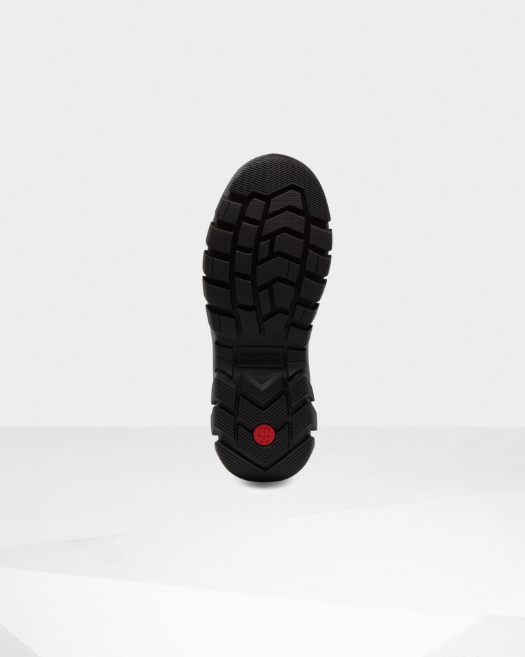 Hunter Geïsoleerde Hoge Snowboots Voor Dames Zwart