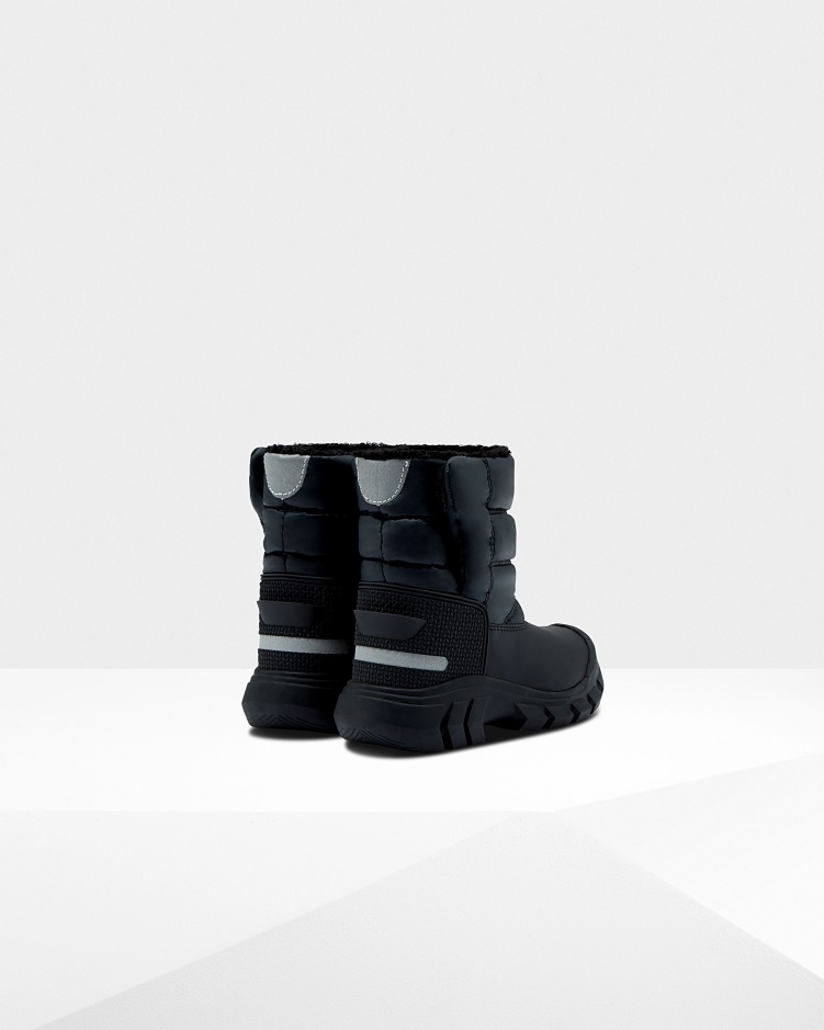 Hunter Little Kids (18 Maanden-6 Jaar) Geïsoleerde Snowboots Zwart
