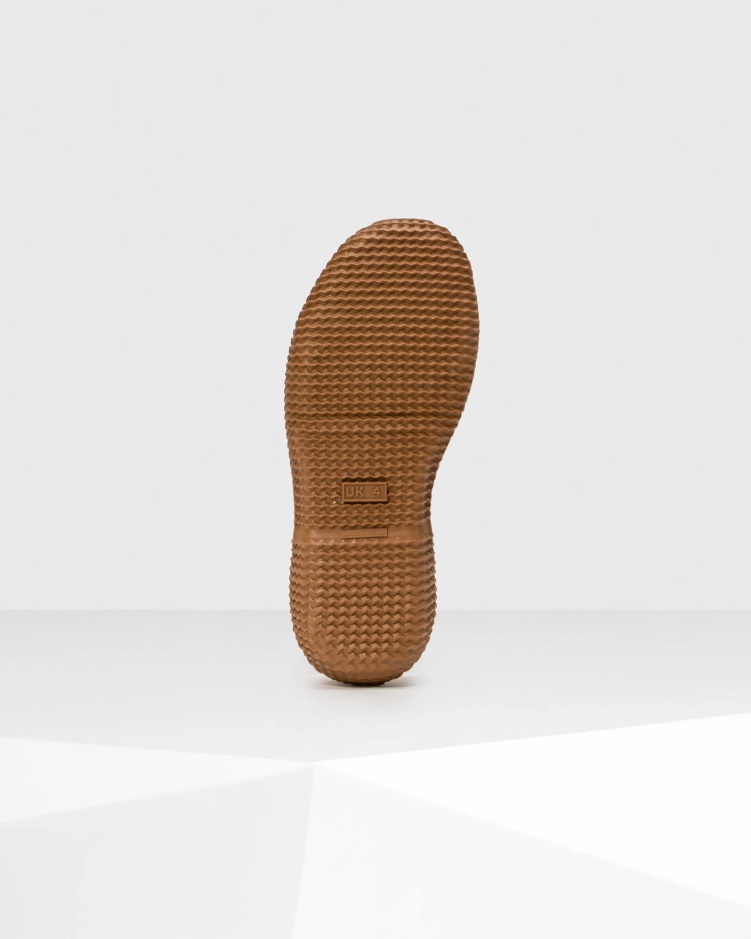 Hunter Geïsoleerde Veganistische Shearling-schoen Voor Dames Tawny Brown