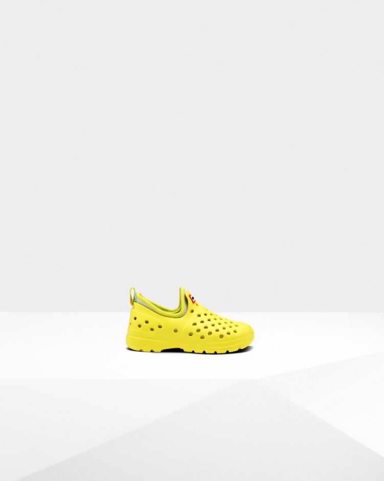 Jager Kleine Kinderen Lichtgewicht Outdoor Waterschoen Spaanse Danser Geel-groene Munt