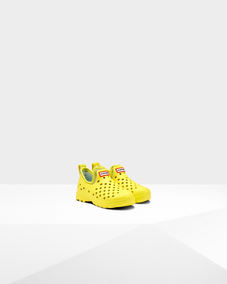 Jager Kleine Kinderen Lichtgewicht Outdoor Waterschoen Spaanse Danser Geel-groene Munt