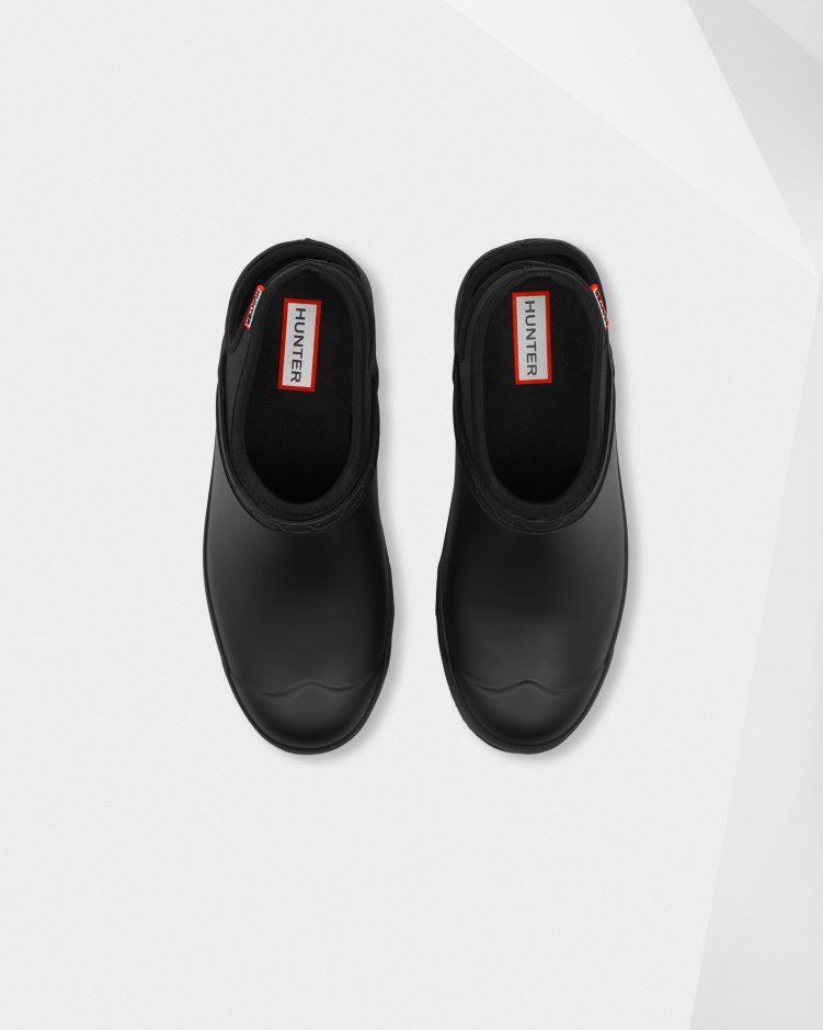 Hunter Dames Klomp Zwart