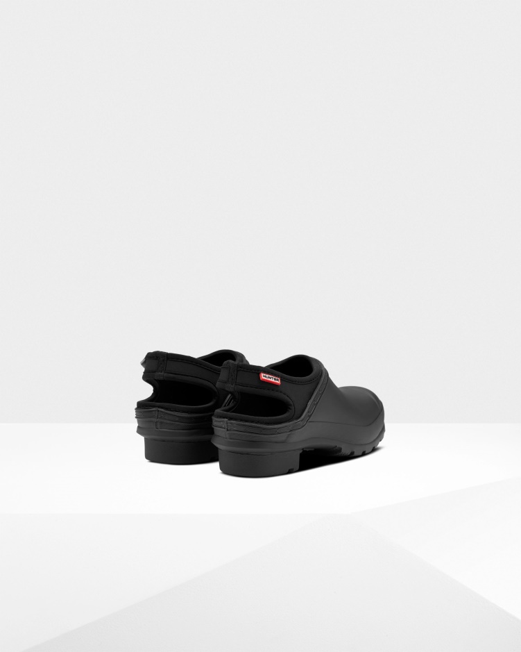 Hunter Dames Klomp Zwart