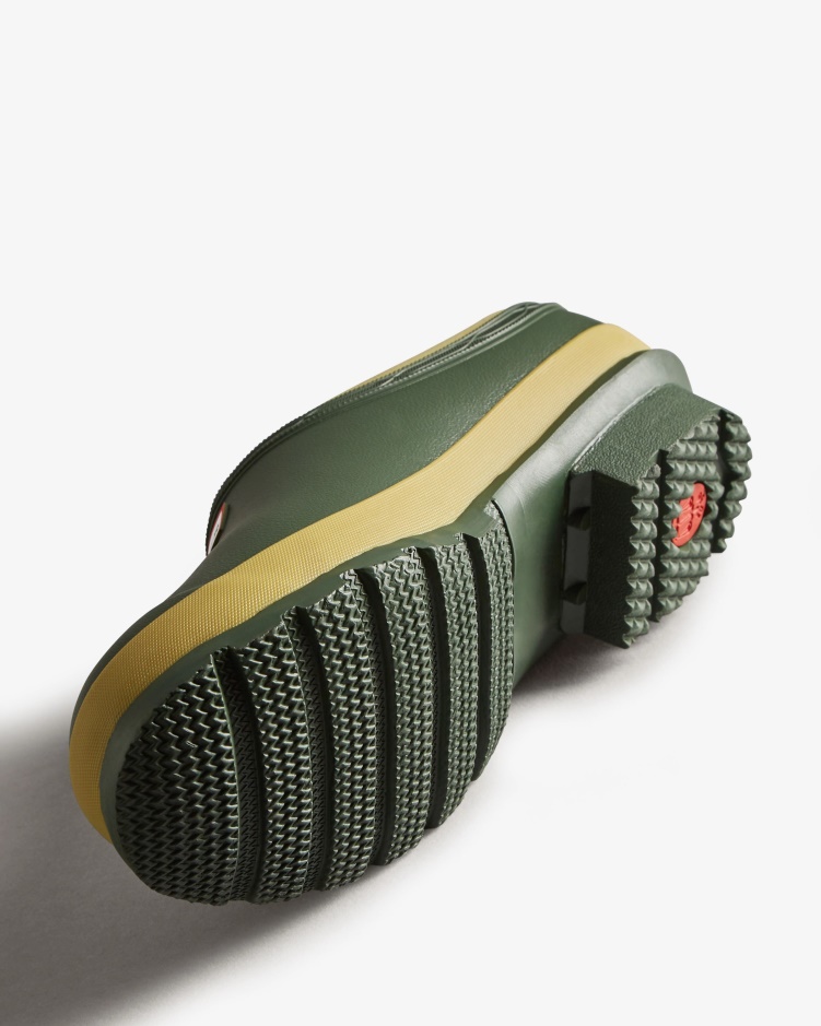 Hunter Dames Tuinman Klompen Vintage Groen