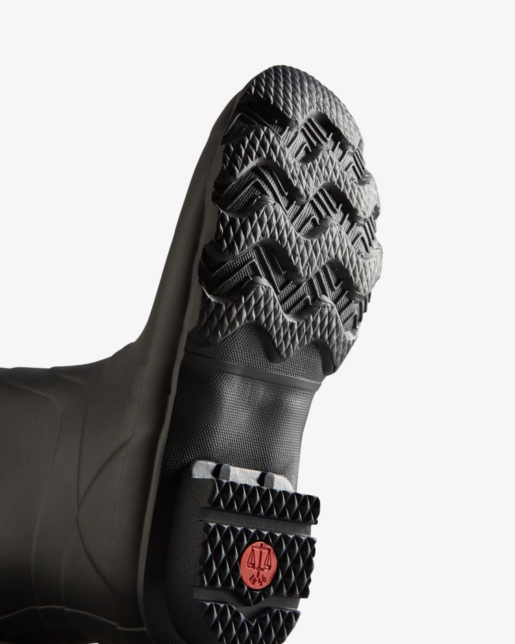 Hunter Huntress Dames Regenlaarzen Met Wijde Pijpen Navy