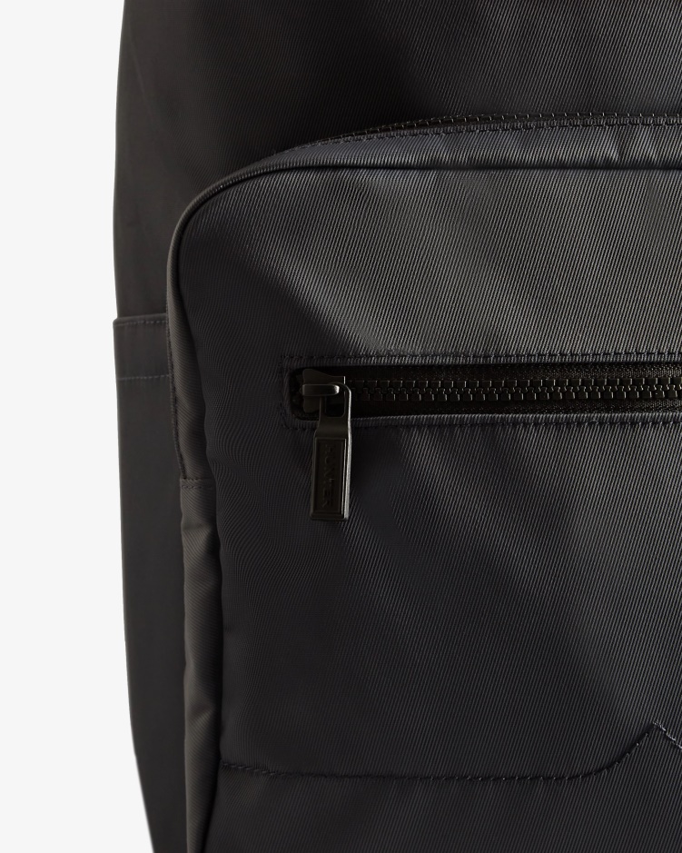 Hunter Nylon Pionier Rugzak Met Clip Navy