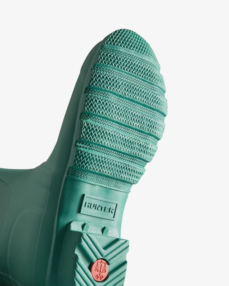 Hunter Originele Hoge Regenlaarzen Voor Dames Teal Thaw