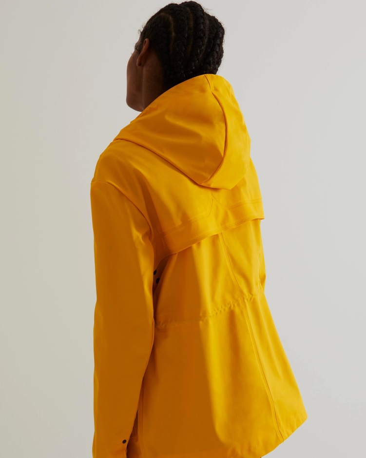 Hunter Lichtgewicht Waterdichte Damesjas Geel