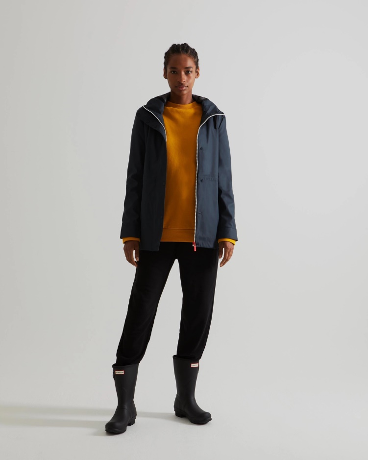 Hunter Lichtgewicht Waterdichte Damesjas Navy