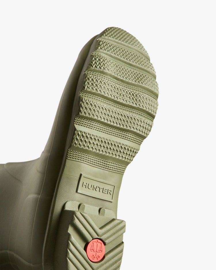 Hunter Verstelbare Regenlaarzen Voor Dames Ismarken Olijf-artic Mosgroen