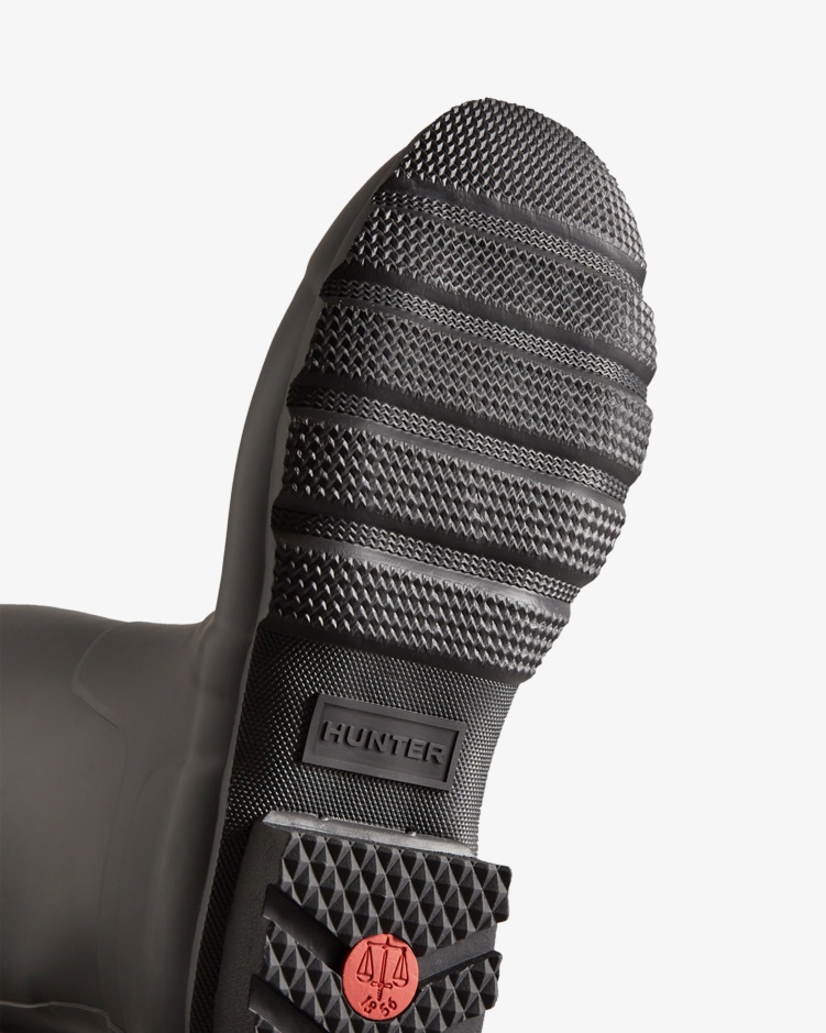 Hunter Heren Originele Hoge Regenlaarzen Zwart