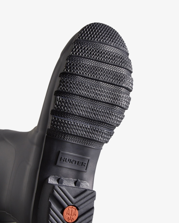 Hunter Originele Korte Regenlaarzen Voor Dames Navy