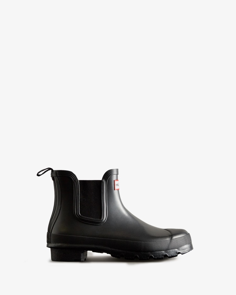 Hunter Nebula Chelsea Boots Dames Zwart
