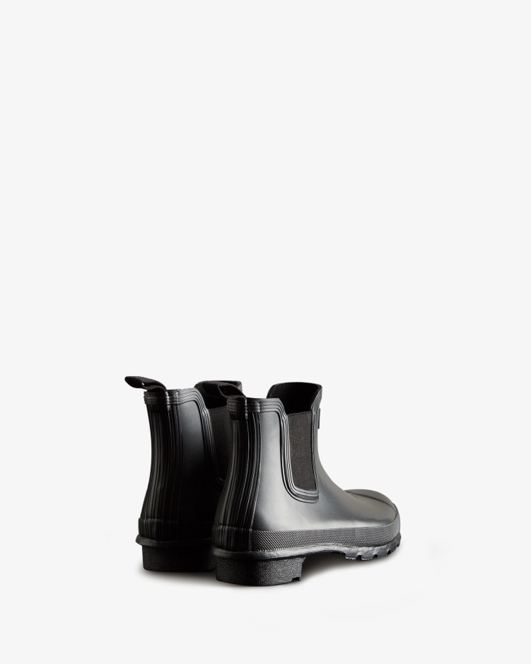 Hunter Nebula Chelsea Boots Dames Zwart