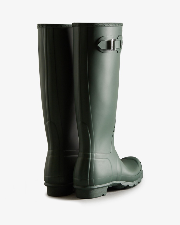 Hunter Originele Hoge Regenlaarzen Voor Dames Hunter Groen