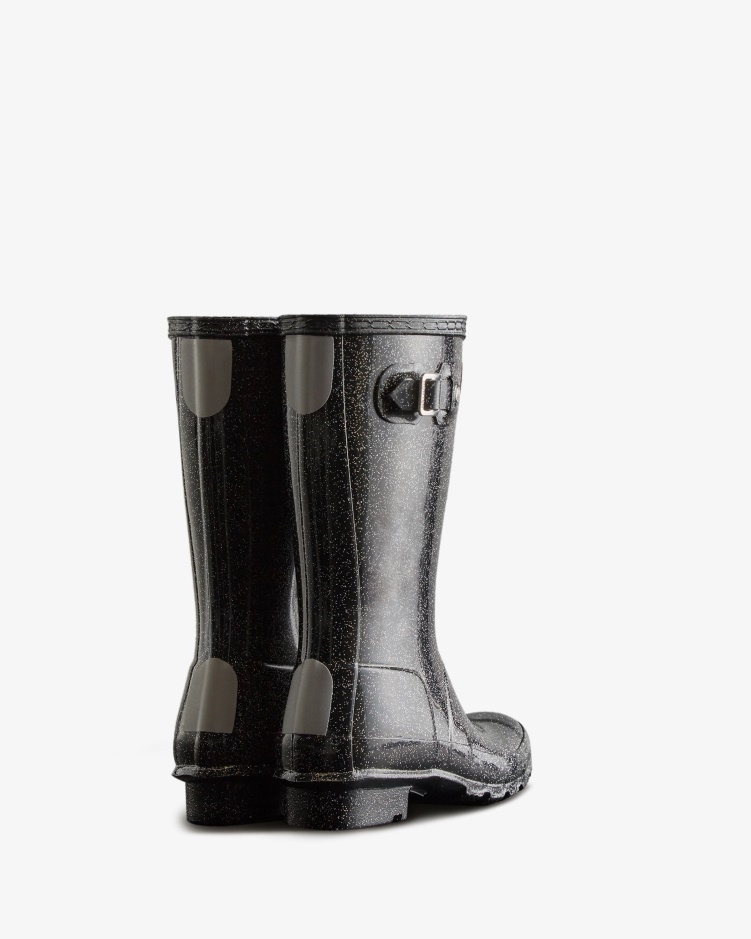 Hunter Big Kids (5-11 Jaar) Starcloud Regenlaarzen Zwart Multi