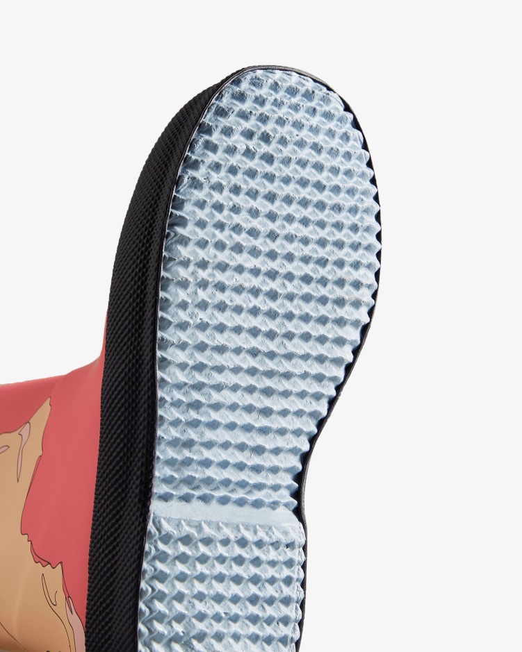 Hunter Kids First (18 Maanden-8 Jaar) Iceberg Print Regenlaarzen Iceberg Polaris Pink