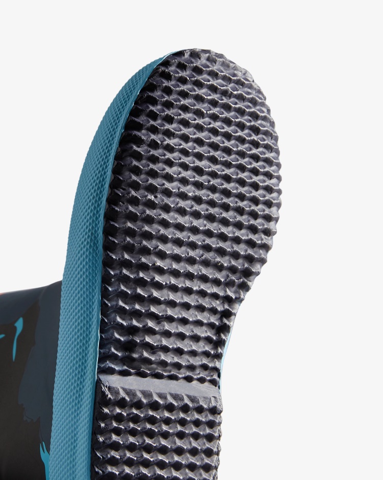Hunter Kids First (18 Maanden-8 Jaar) Iceberg Print Regenlaarzen Iceberg Kerhuelen Navy