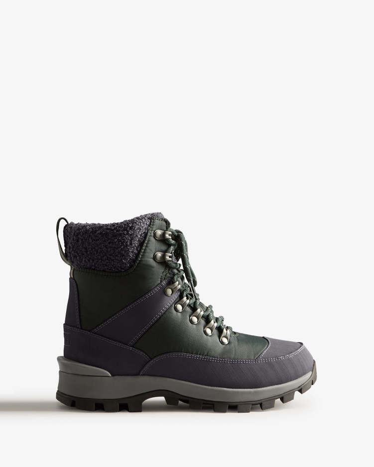 Hunter Geïsoleerde Commandolaarzen Van Gerecycled Polyester Voor Dames Arctic Moss Green-henson Marine