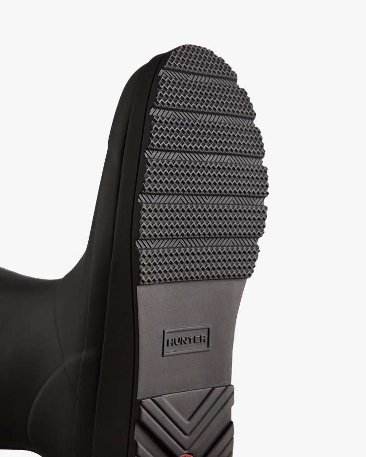 Hunter Dames Play Lange Regenlaarzen Zwart