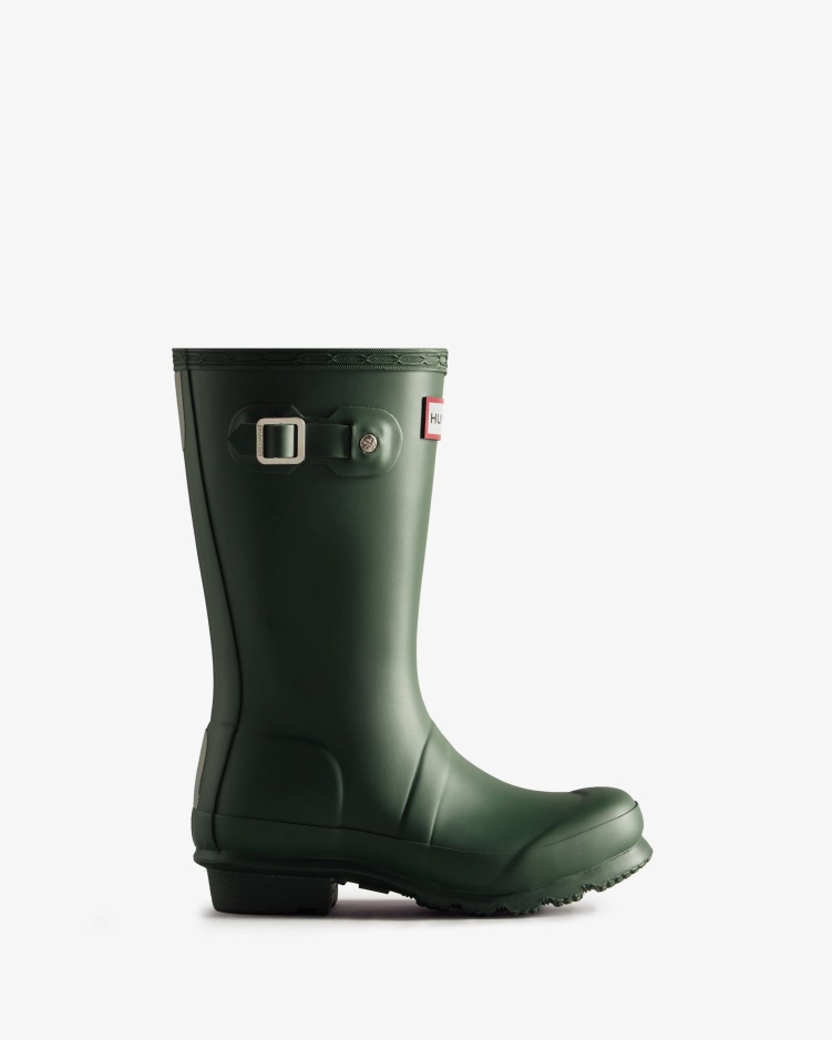 Hunter Original Big Kids (5-11 Jaar) Regenlaarzen Hunter Green