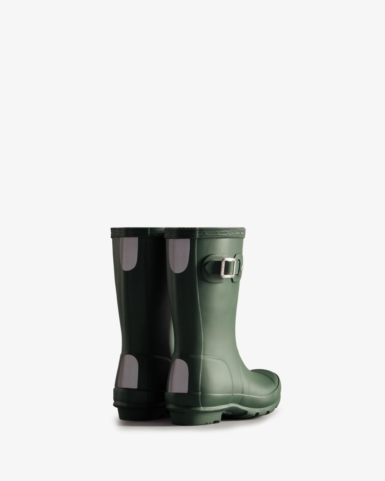 Hunter Original Little Kids (2-6 Jaar) Regenlaarzen Hunter Green