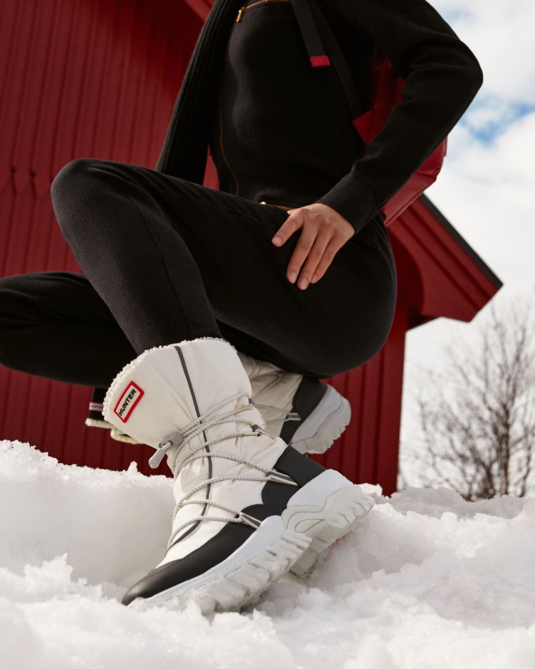 Hunter Geïsoleerde, Gerecyclede Polyester Snowboots Voor Dames