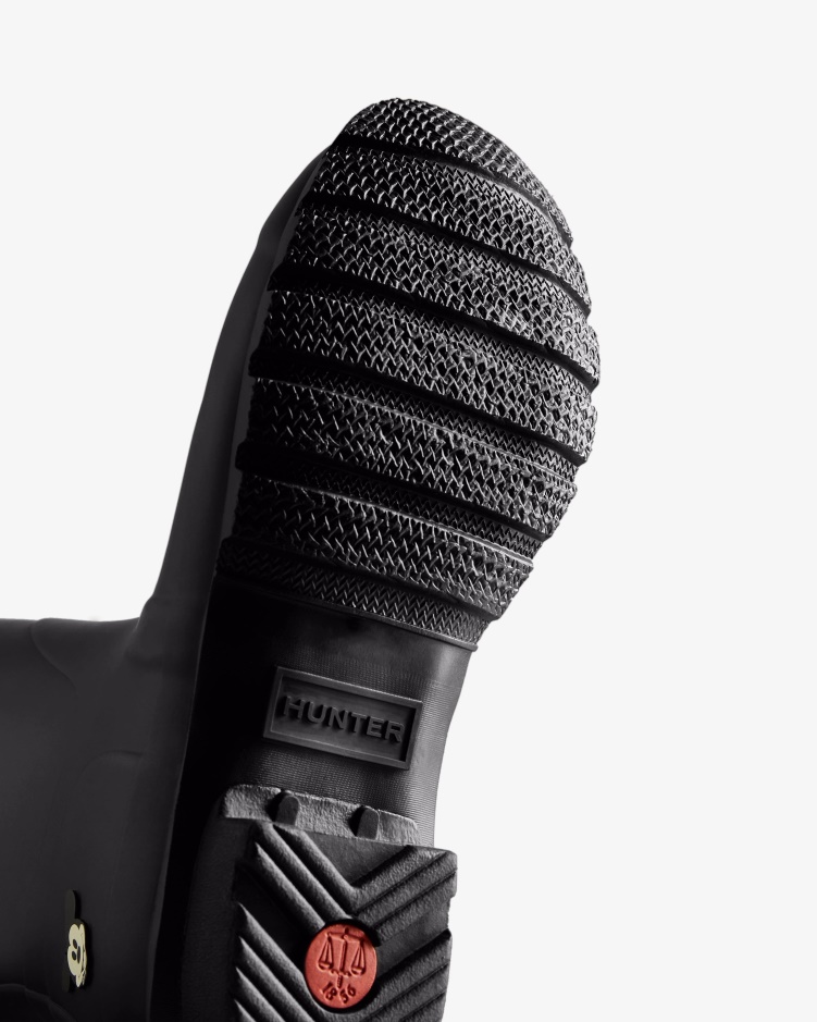 Hunter Disney Lange Regenlaarzen Voor Dames Zwart