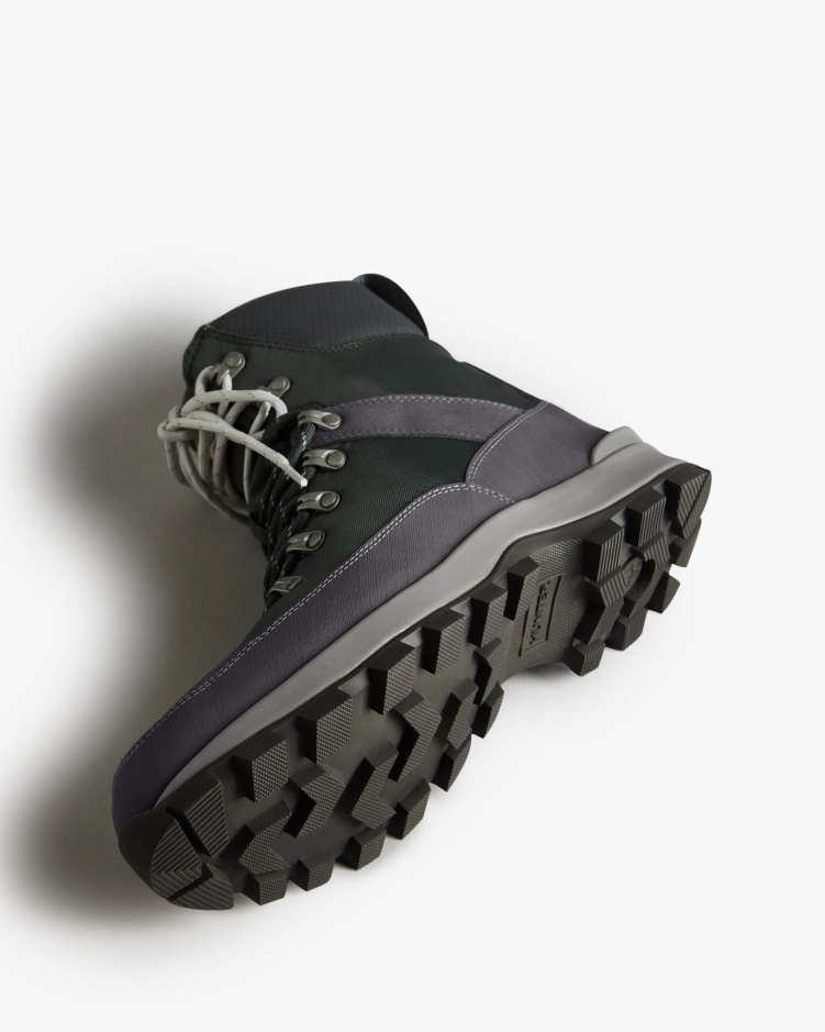 Hunter Geïsoleerde Commandolaarzen Van Gerecycled Polyester Voor Heren Arctic Moss Green-henson Marine