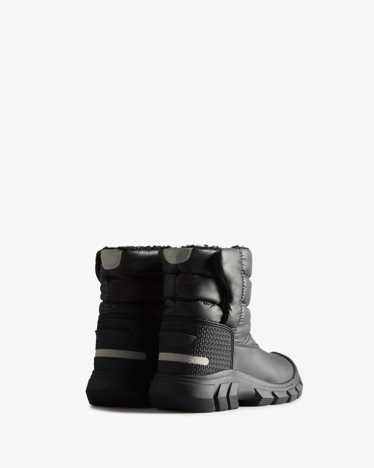 Hunter Big Kids (5-10 Jaar) Geïsoleerde Snowboots Zwart