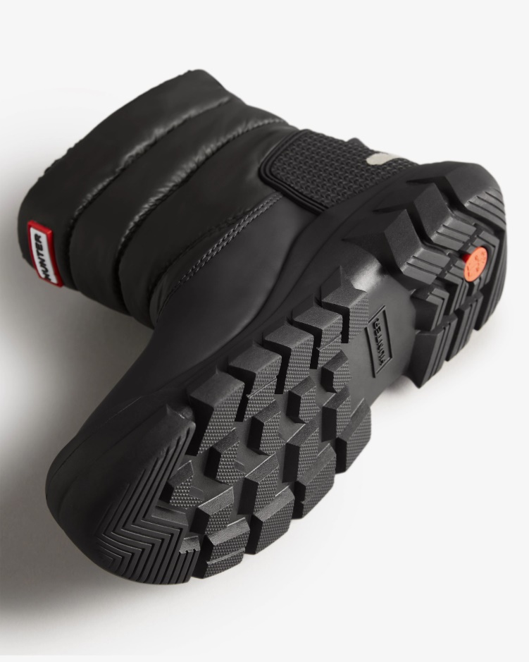 Hunter Big Kids (5-10 Jaar) Geïsoleerde Snowboots Zwart