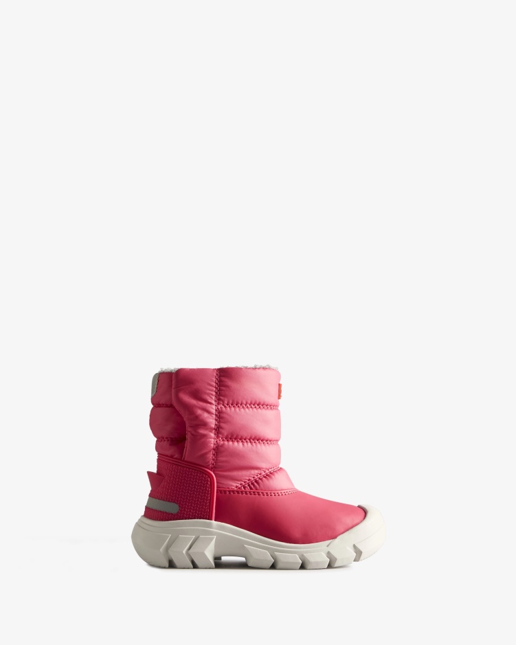 Hunter Little Kids (18 Maanden-6 Jaar) Geïsoleerde Snowboots Felroze