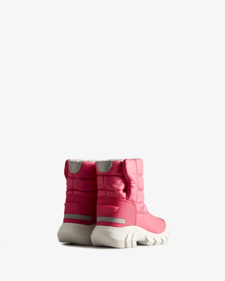 Hunter Little Kids (18 Maanden-6 Jaar) Geïsoleerde Snowboots Felroze