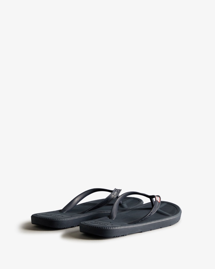 Hunter Dames Teenslippers Navy