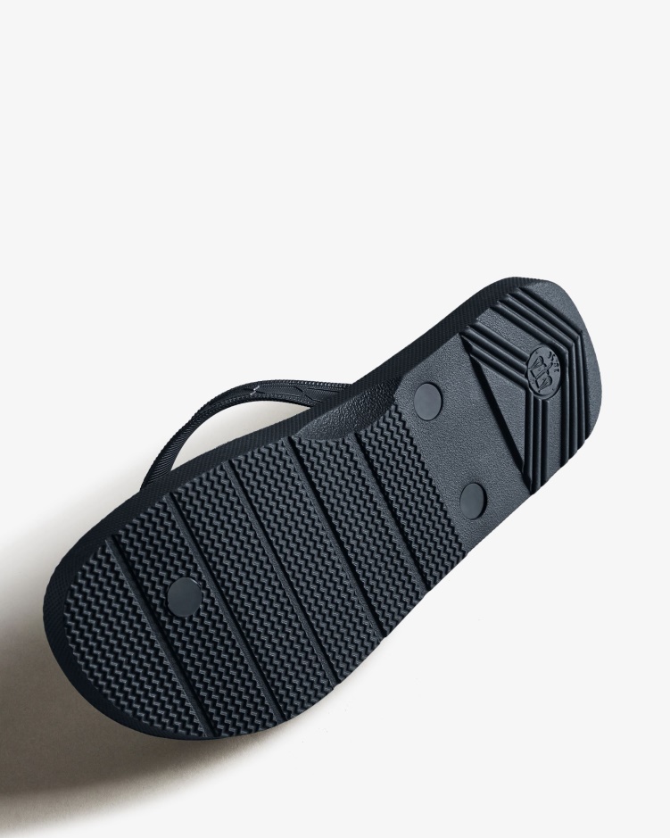 Hunter Dames Teenslippers Navy