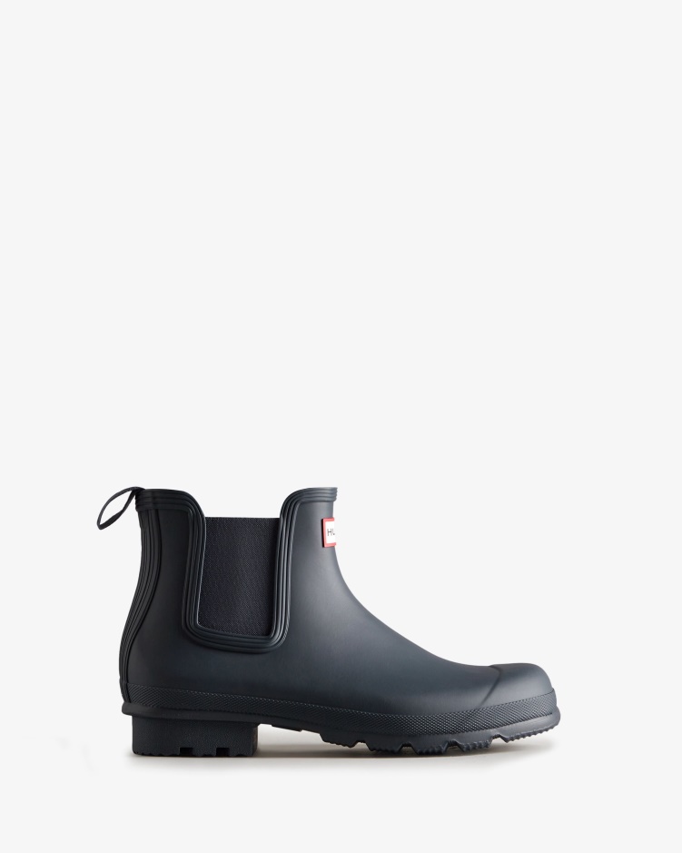Hunter Heren Originele Chelsea Boots Navy