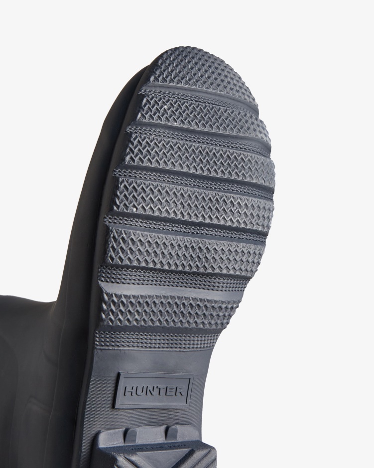 Hunter Lange Verstelbare Regenlaarzen Voor Dames Navy