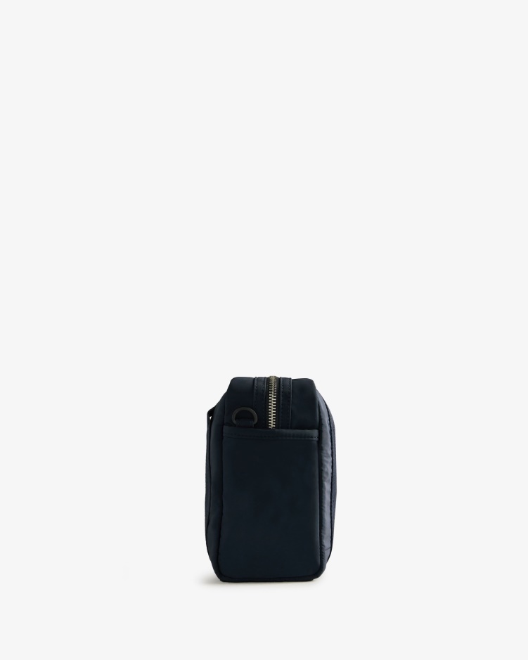 Hunter Verfijnde Duurzame Crossbody Tas Navy
