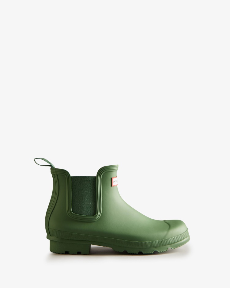 Hunter Originele Chelsea Boots Voor Heren Vielen Groen