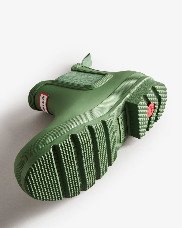 Hunter Originele Chelsea Boots Voor Heren Vielen Groen