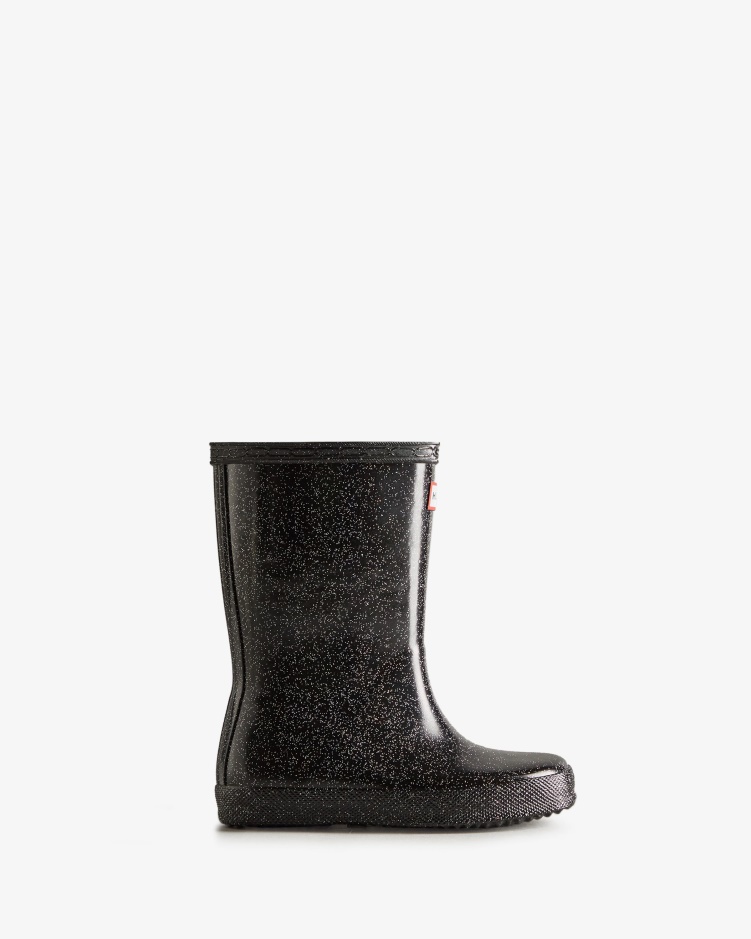 Hunter Kids First (18 Maanden-8 Jaar) Starcloud Regenlaarzen Zwart Multi