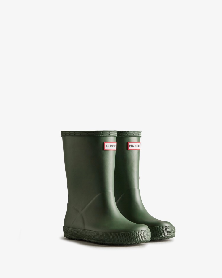 Hunter Original Kids First (18 Maanden-8 Jaar) Regenlaarzen Hunter Green