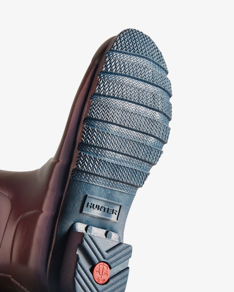 Hunter Dames Nebula Korte Regenlaarzen Stornoway Blauw