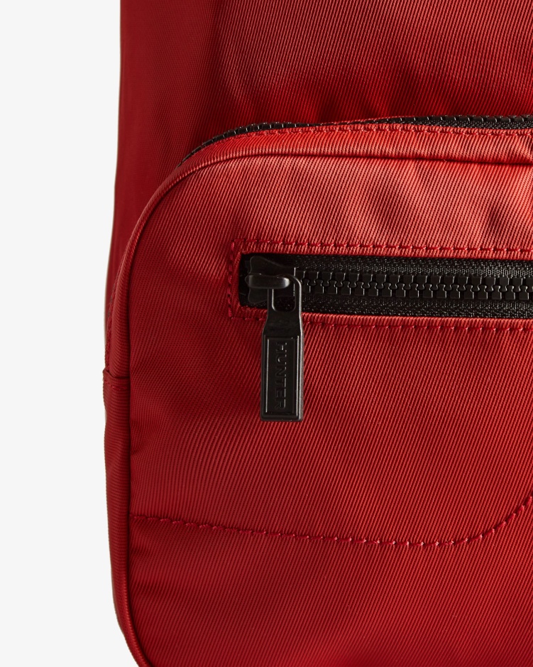 Hunter Mini Nylon Pioneer Top Clip Rugzak Militair Rood
