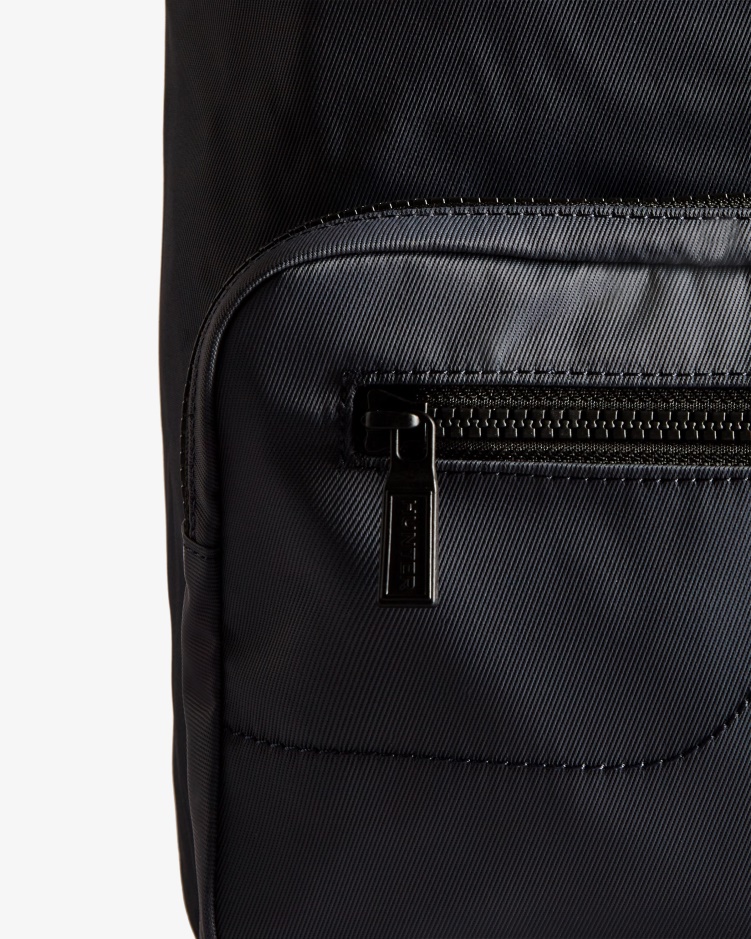 Hunter Mini Nylon Pionier Rugzak Met Clip Navy